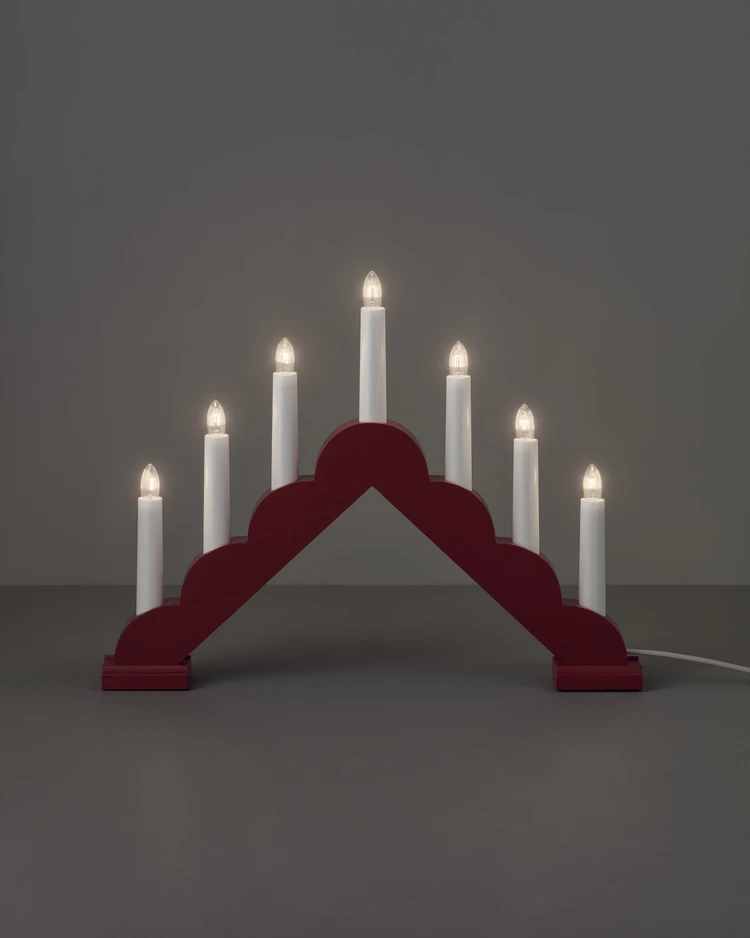 Lilian - Adventsljusstake 7-armad - inspiration