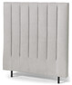 Active Ribbad - Sänggavel, 120-210 cm - Beige