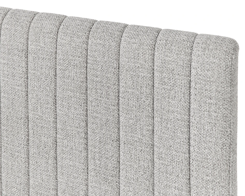 Vila Striped - Sänggavel Striped - Grå