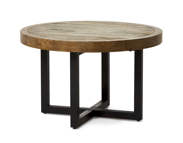 Woodenforge - Soffbord, Ø 80, H 50 cm - Brun