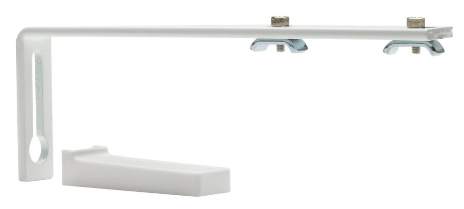 Flexi - Väggfäste till gardinskena L15 cm - Vit