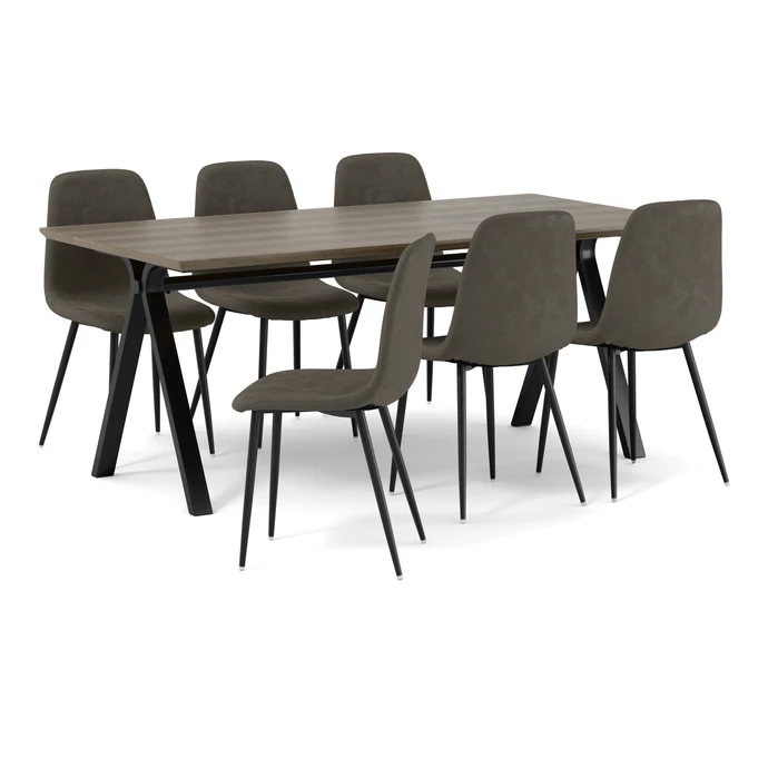 Santos, Matgrupp med 6 stolar Tracy