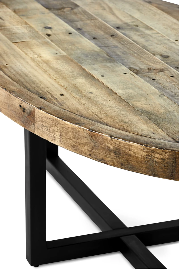 Woodenforge - Soffbord, 130x70x50 cm - Brun