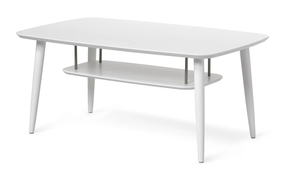 Louise - Soffbord, L 110 cm - Vit