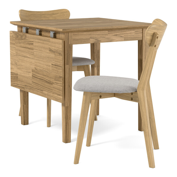 Ekerö - Matgrupp med 2 stolar Ludvig - Beige