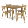 Ekerö - Matgrupp med 4 stolar Ludvig - Beige