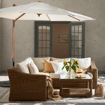 Provence - Utegrupp med hörnsoffa och soffbord - inspiration