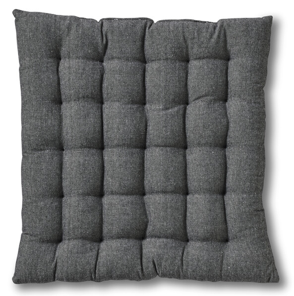 Recycle - Stolsdyna, 40x40 cm - Svart