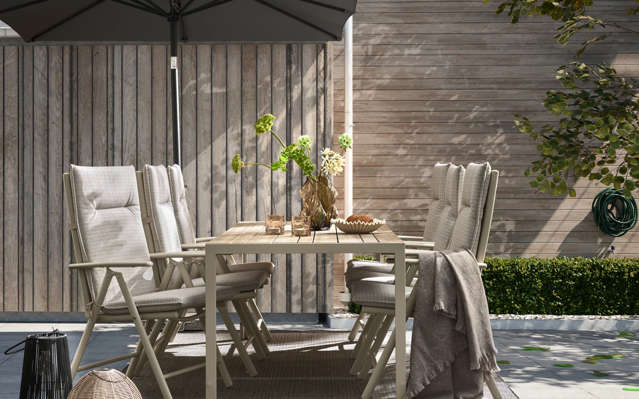 Fjällbacka - Parasoll 250x250 cm - inspiration