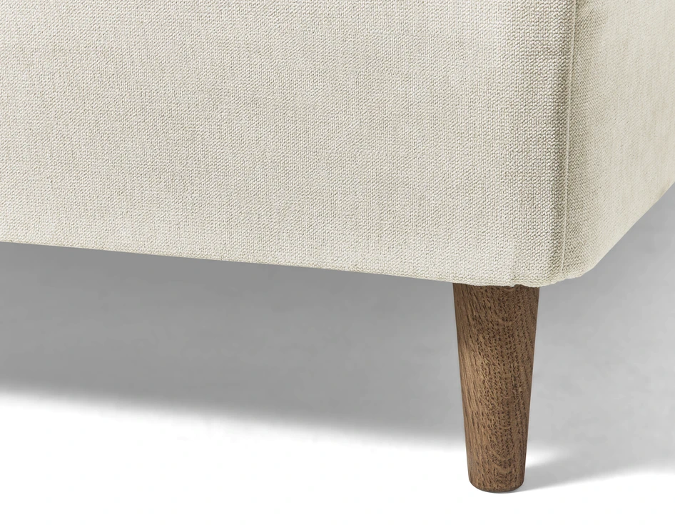 Active - Kontinentalsäng, enkelsäng med bäddmadrass - Beige