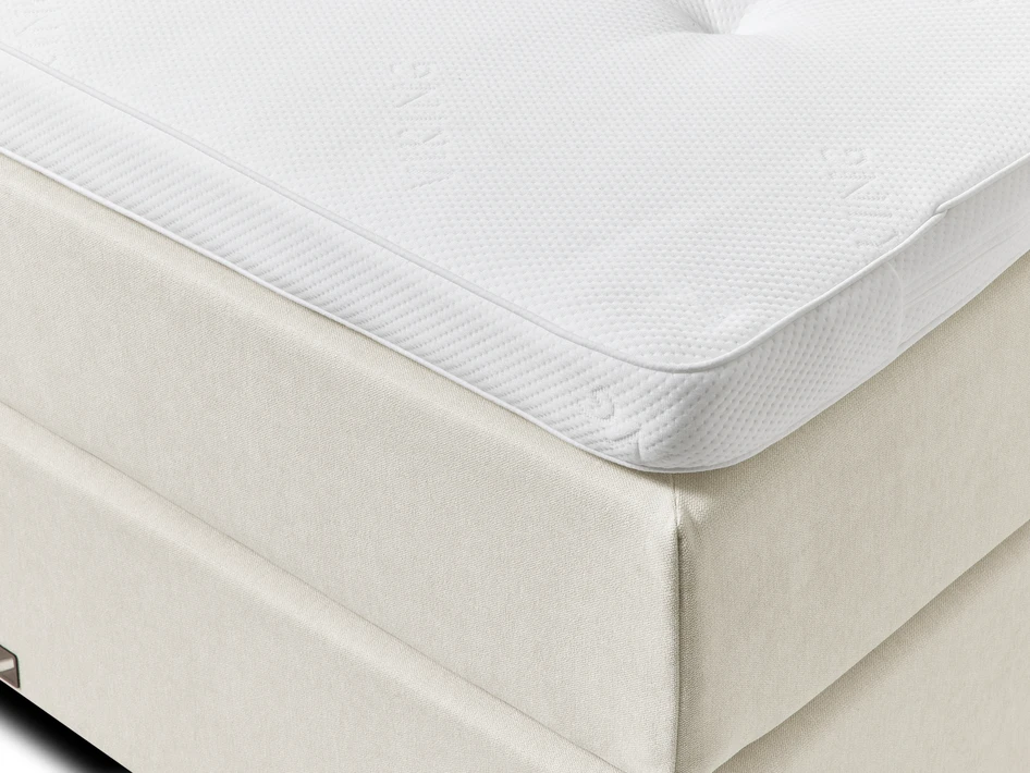 Active - Kontinentalsäng, enkelsäng med bäddmadrass - Beige