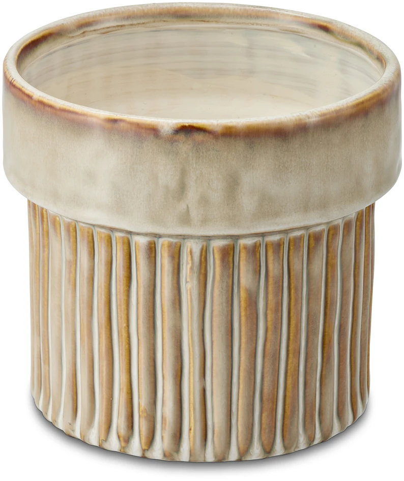Erin - Kruka, H15,5 Ø16,8 cm - Beige