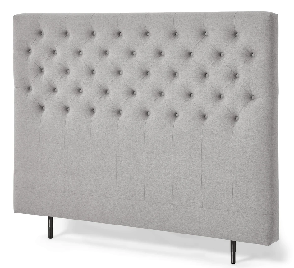 Änga Pikerad - Sänggavel, B 120-180 cm - Grå