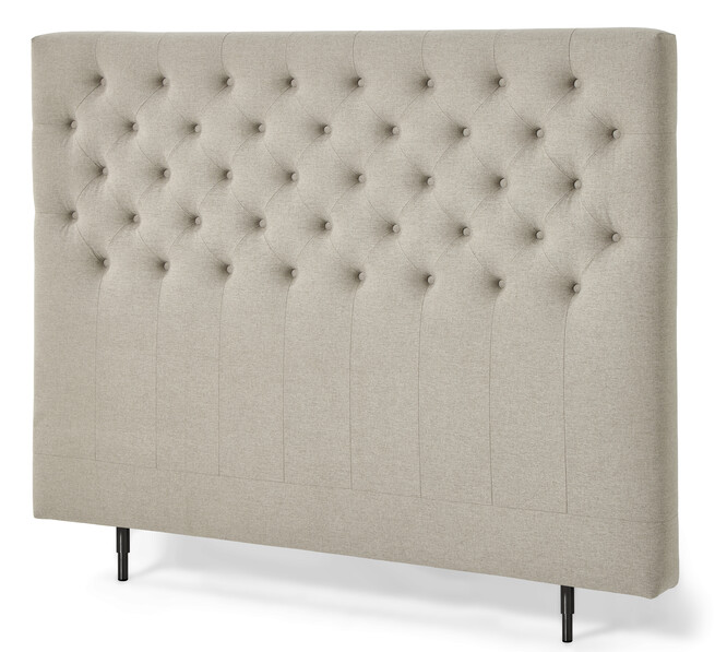 Änga Pikerad - Sänggavel, B 120-180 cm - Brun