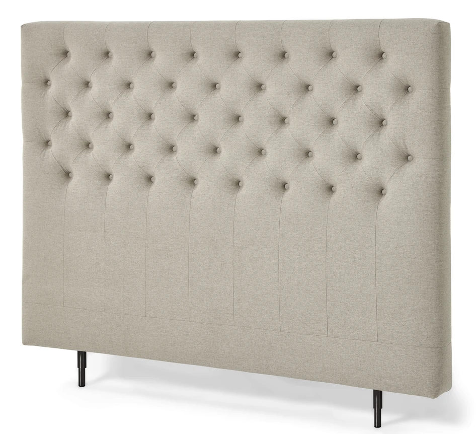 Änga Pikerad - Sänggavel, B 120-180 cm - Brun
