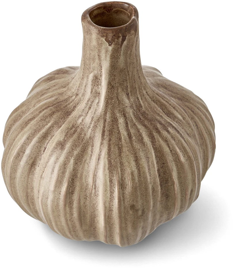 Vitlök - Vas, H15,3 Ø14 cm - Brun
