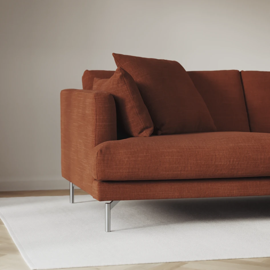 Harper - 3-sits soffa - Orange