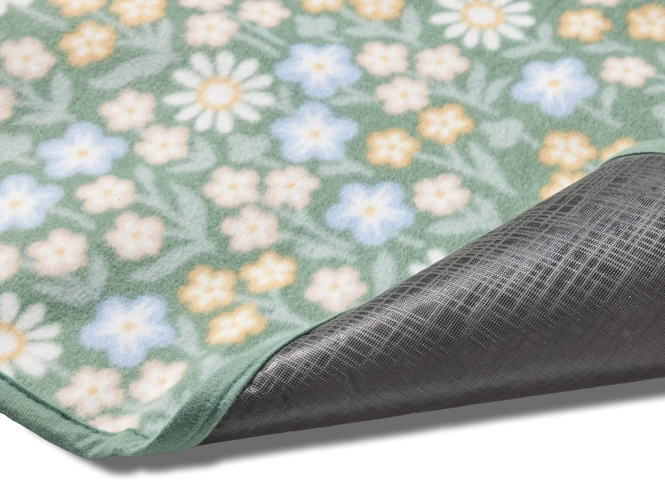 Molly - Picknickpläd, 130x170 cm - Grön