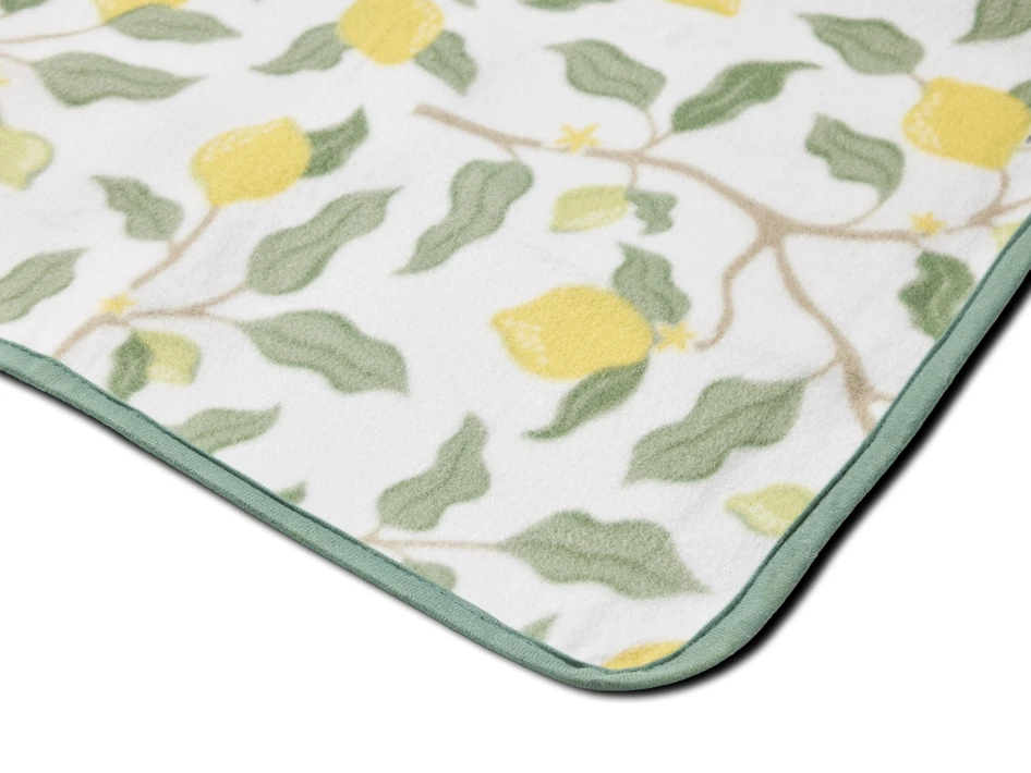 Citrus - Picknickpläd, 130x170 cm - Gul