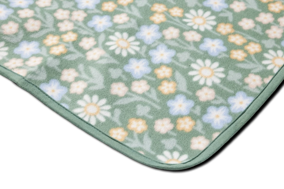 Molly - Picknickpläd, 130x170 cm - Grön