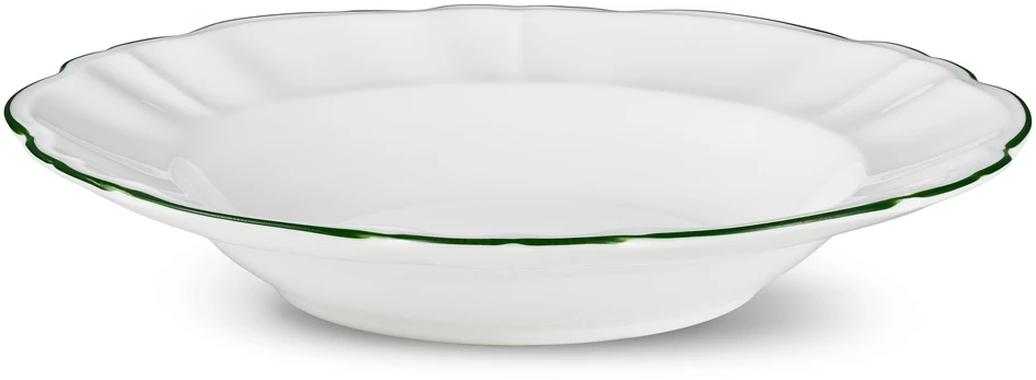Juline - Djup tallrik, Ø22 cm - Grön