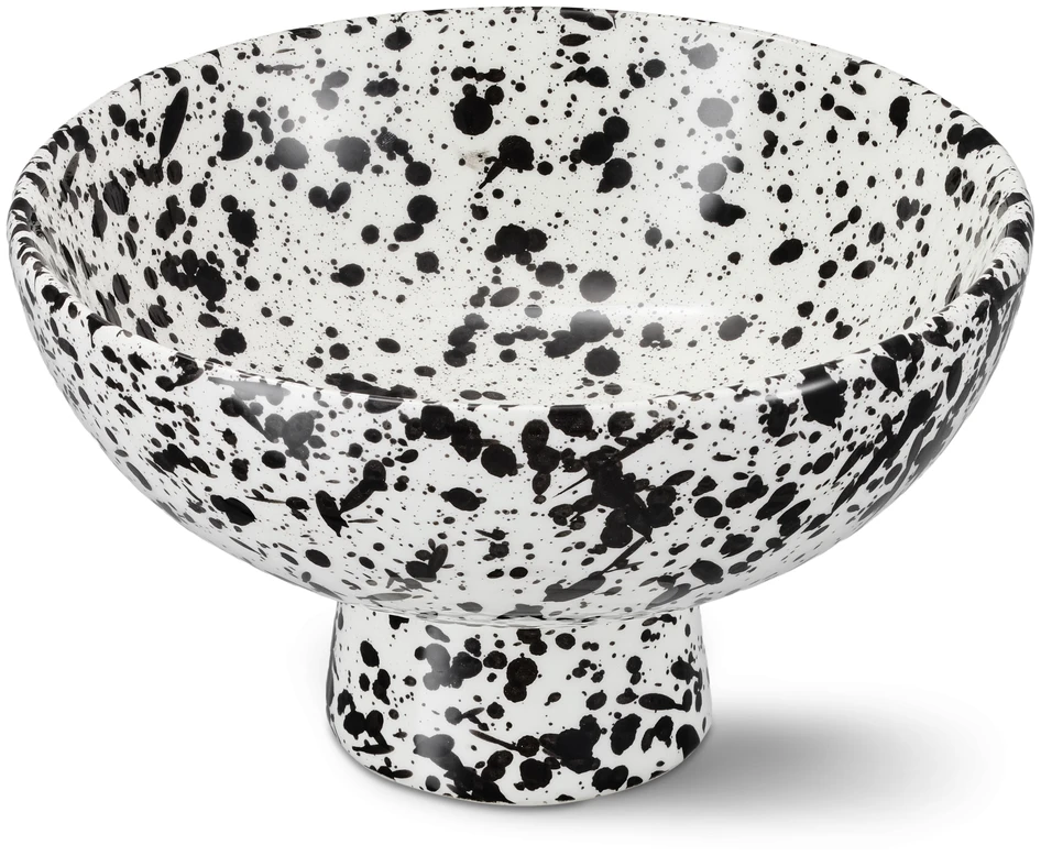 Dali - Fat på fot H9.8 Ø16.7 cm - Vit