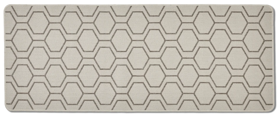 Ottenby - Flatvävd matta, B80 L200 cm - Vit