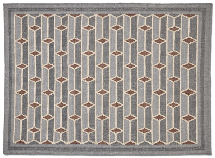 Gillis, Ullmatta handvävd, 160x230 cm