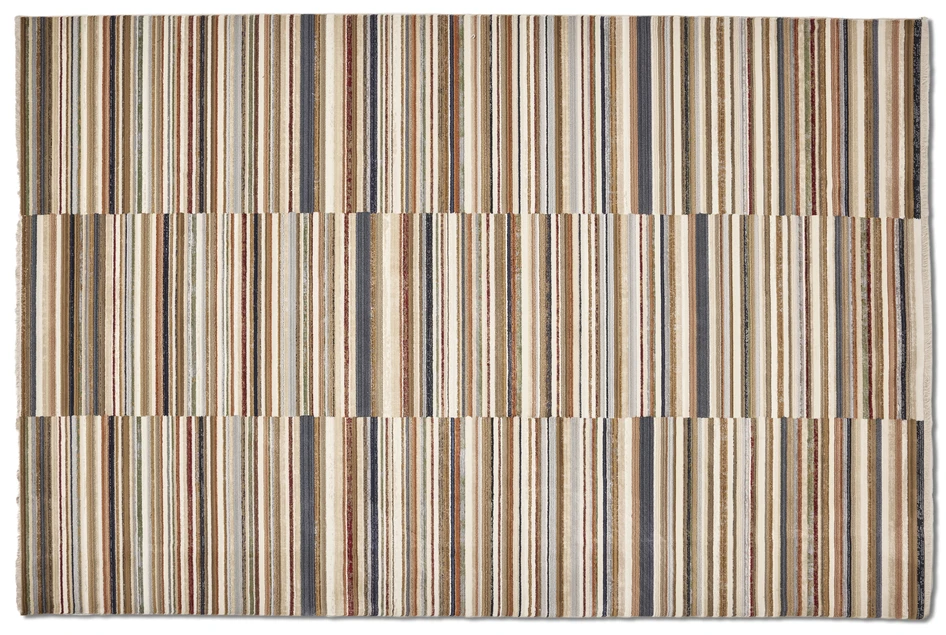 Malina - Vävd matta, 200x310 cm - Flerfärgad