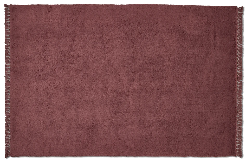 Frippe - Ryamatta,  200x300 cm - Röd