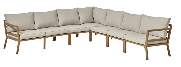 Maxime, Utesoffa med 2 extra mittdelar