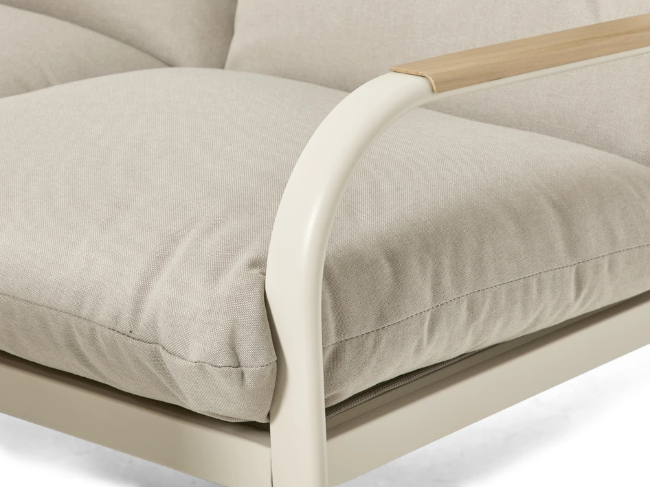 Freestyle - Utesoffa med bord L 120 cm - Beige