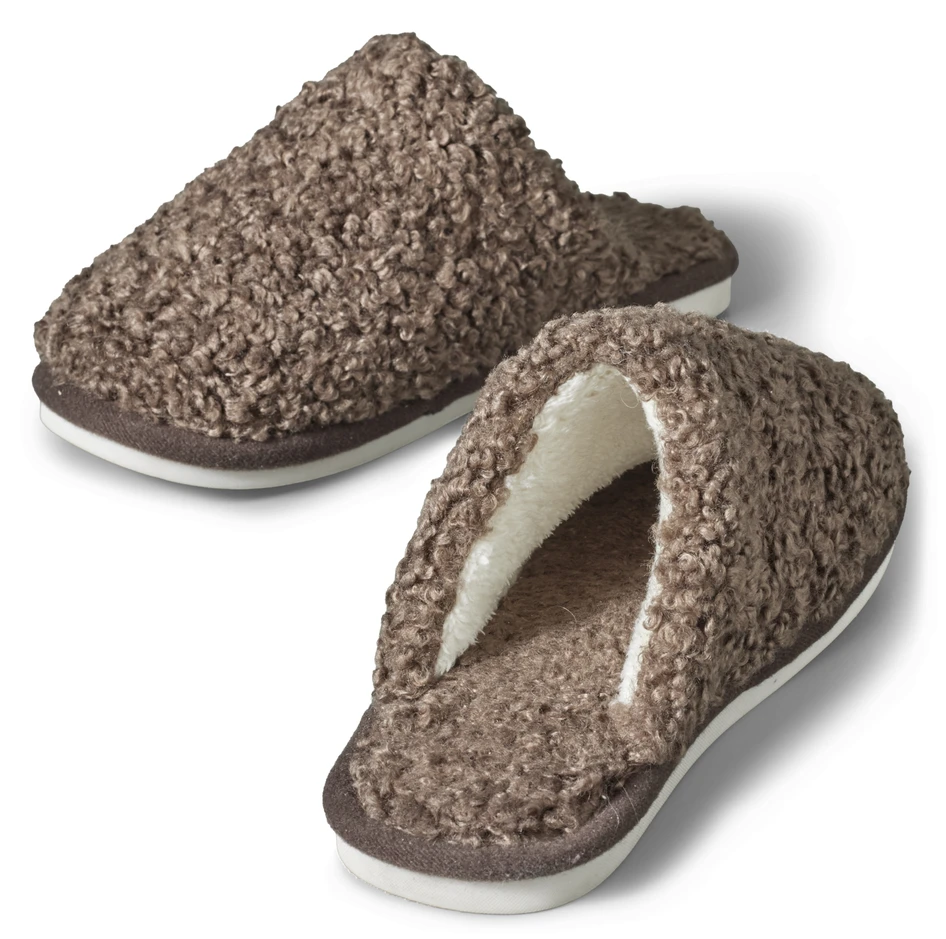 Curly - Tofflor bruna, stl. 39-40, 1 par - Brun