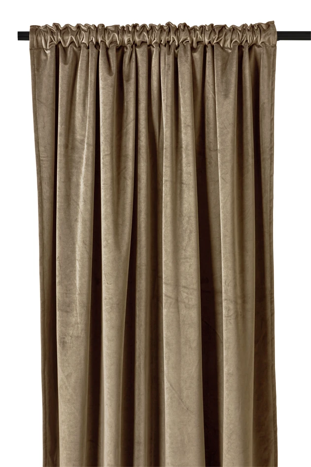 Velvet - Gardin, 140x250 cm, 2-pack - Beige