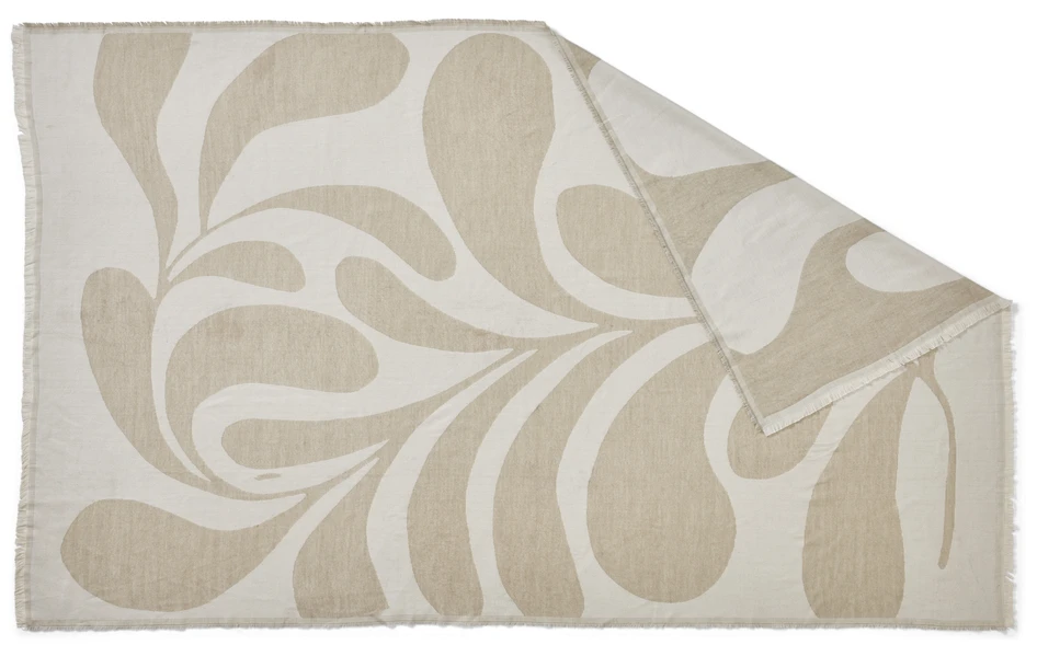 Ellinor - Pläd, 125x200 cm - Beige