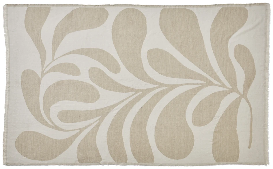 Ellinor - Pläd, 125x200 cm - Beige