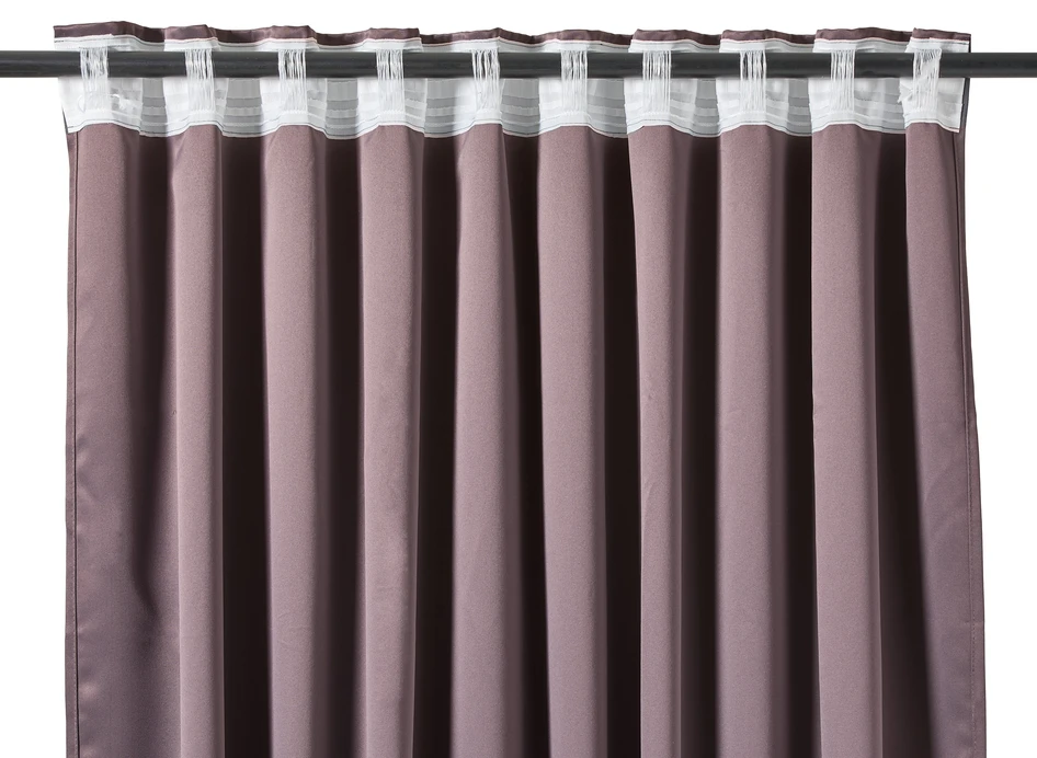 Shade - Rumsförmörkande gardin, 2-pack,140x250 cm - Lila