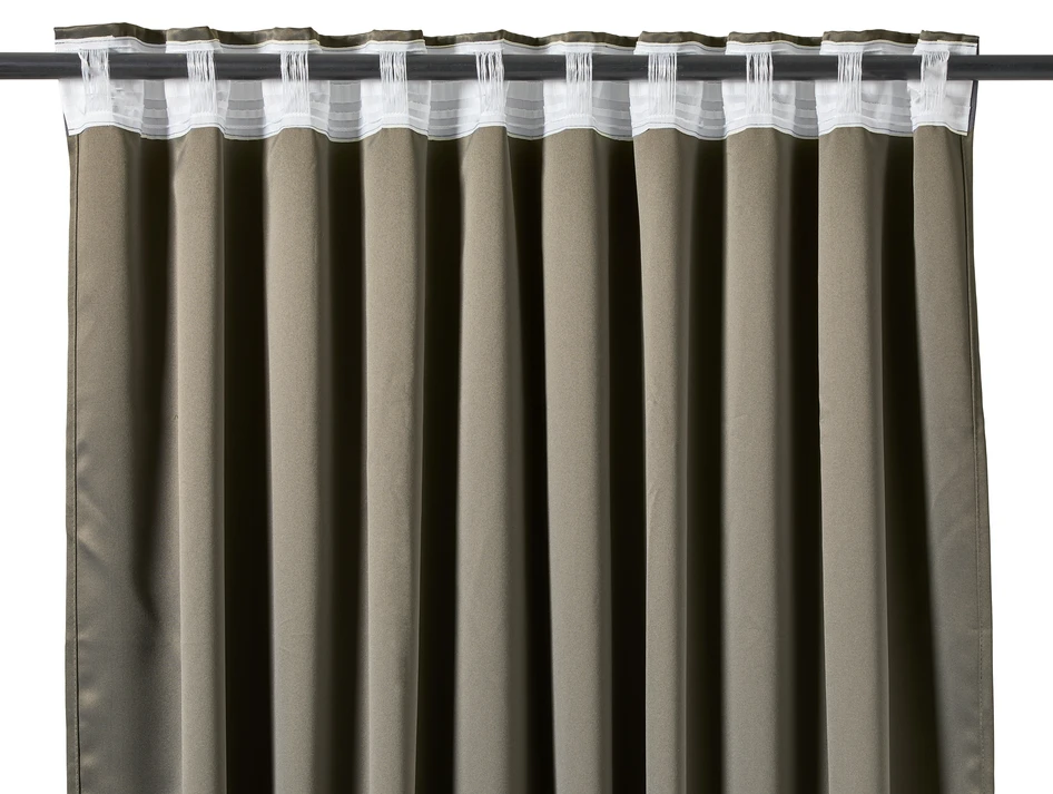 Shade - Rumsförmörkande gardin, 2-pack,140x250 cm - Grön