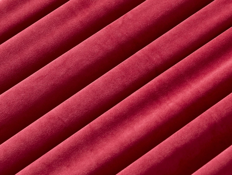 Gabrielle  - Gardin, 2-pack, 135x250 cm - Röd