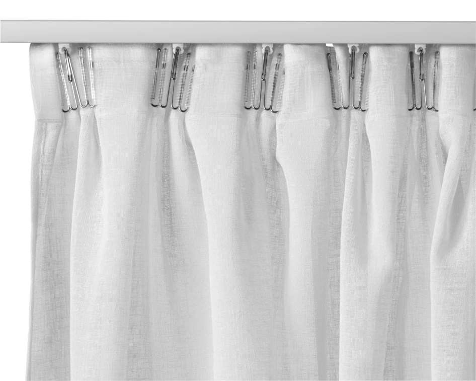 Sunnan - Gardin, 1-pack, 290x300 cm, Extra bred - Vit