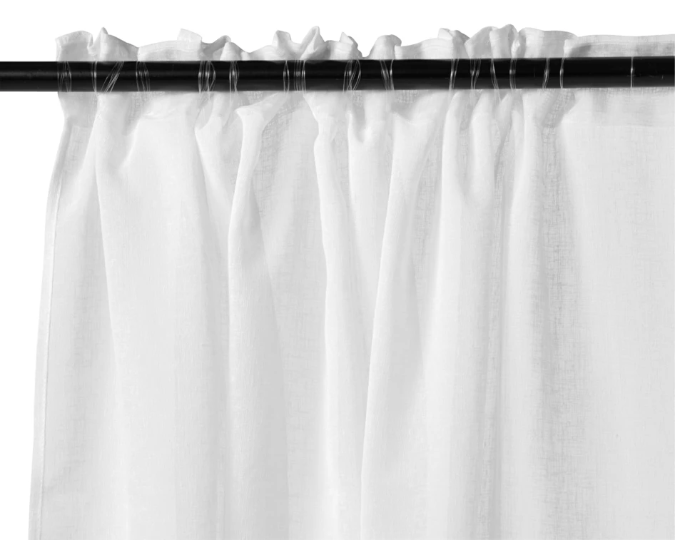 Sunnan - Gardin, 1-pack, 290x300 cm, Extra bred - Vit