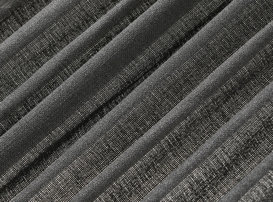 Lina - Gardin, 2-pack, 140x250 cm - Svart