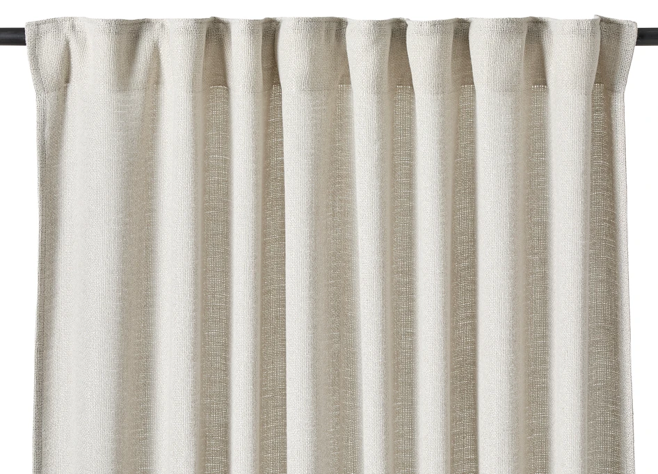 Lina - Gardin, 2-pack, 140x250 cm - Beige
