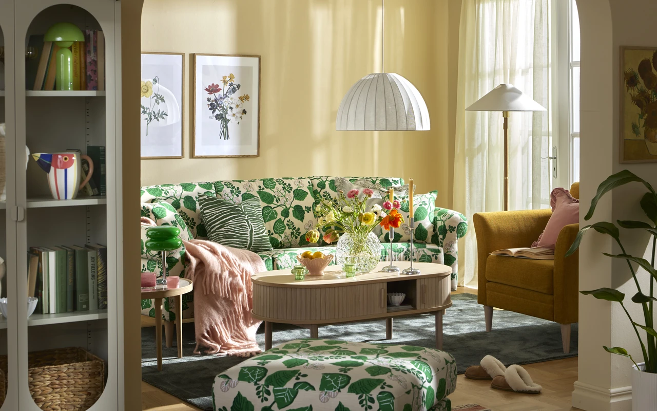 Eden - 3-sits soffa svängd - inspiration