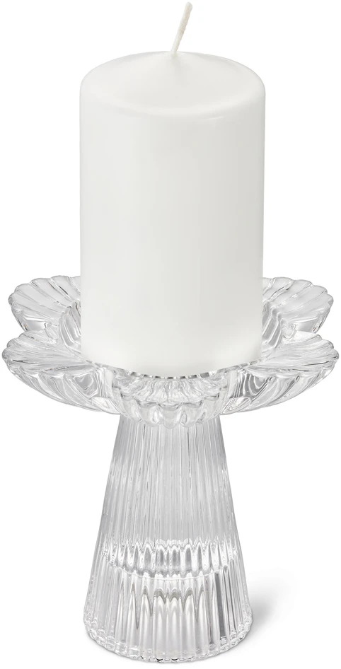 Amera - Ljusstake, H 12,5 Ø 13,5 cm - Vit