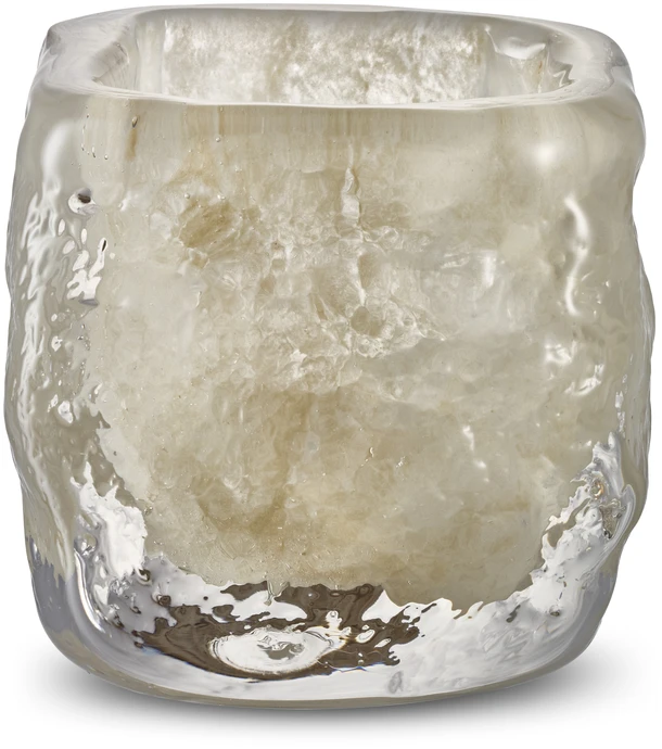 Cube, Ljuslykta, H 10,5 B 11 cm