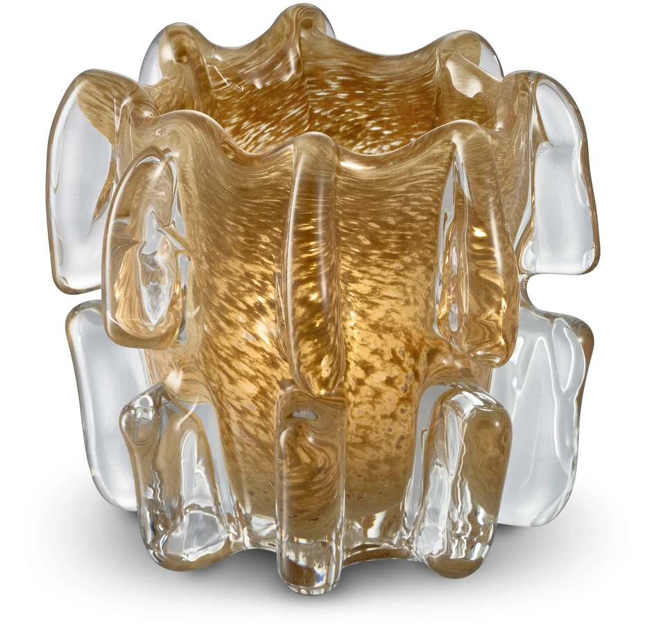 Bold - Ljuslykta, H11 Ø 12,5 cm - Beige