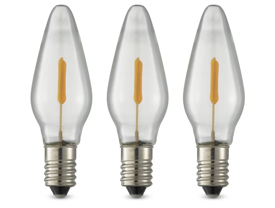 Lysa - Ljuskälla LED, E10, H 5,6 cm Ø 1,8 cm - Vit