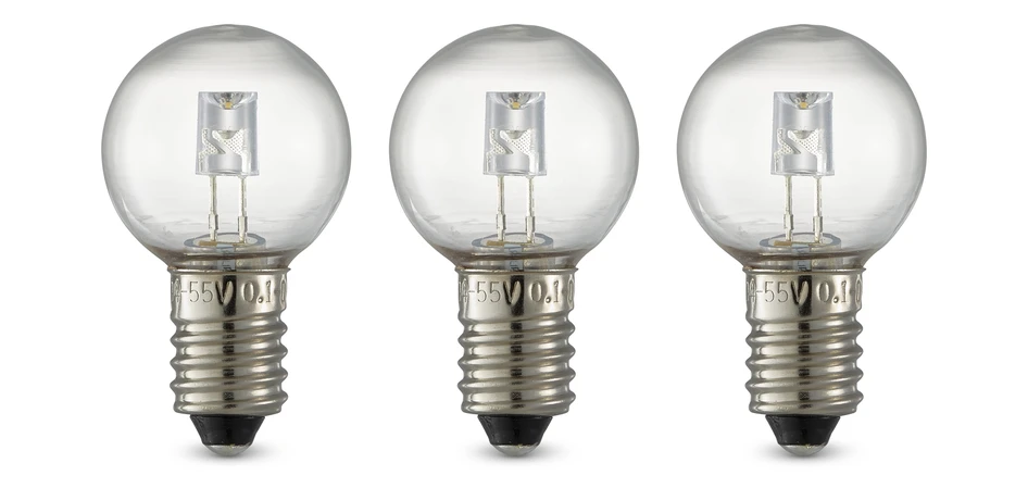 Lysa - Ljuskälla LED, E10, H 3,3 cm Ø 0,2 cm - Vit