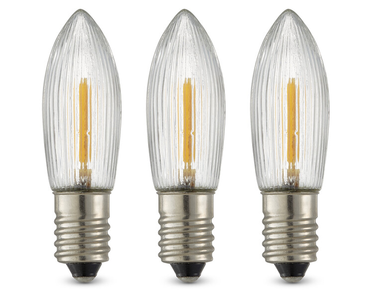 Lysa - Ljuskälla LED, E10, H4,5 cm Ø 1,3 cm - Vit